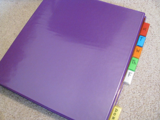 High School Binder Middle School Binder