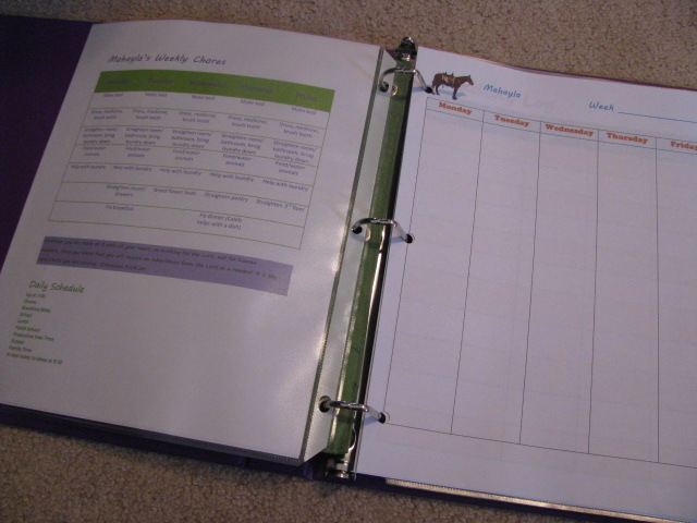 School Schedule Weekly Lesson Plans