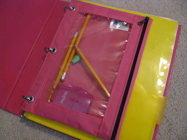 Mom's Pocket Pouch Planning Supplies