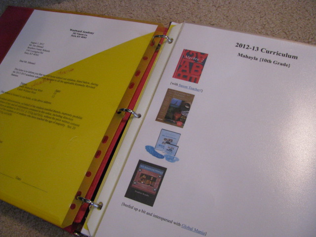 Important Documents Curriculum List