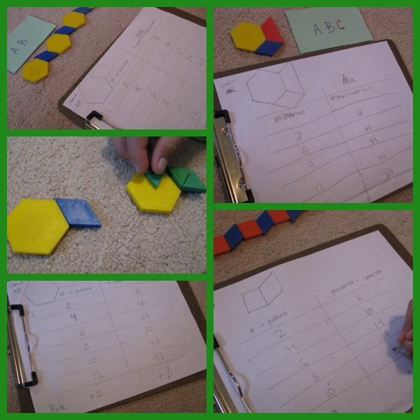 Area and perimeter patterning