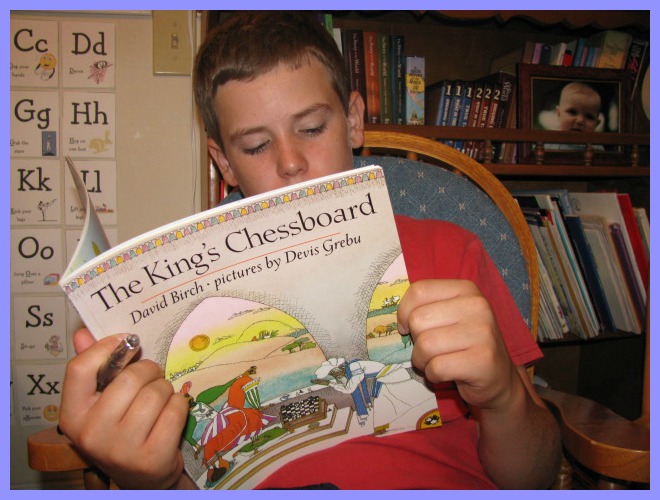 The King's Chessboard math activity