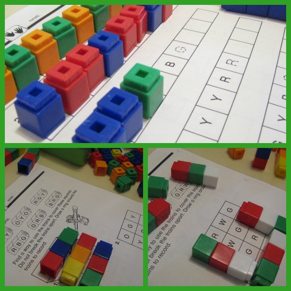 linking cube patterns