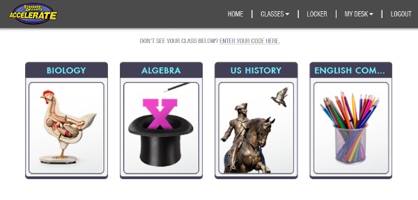 Standard Deviants Accelerate is a great option for online supplementation of your middle or high school homeschooling. Standard Deviants Accelerate is a great option for online supplementation of your middle or high school homeschooling.