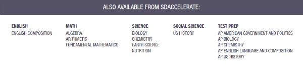 Standard Deviants Accelerate is a great option for online supplementation of your middle or high school homeschooling. Standard Deviants Accelerate is a great option for online supplementation of your middle or high school homeschooling.
