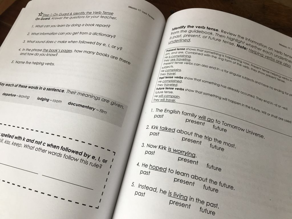 The Grammar Galaxy language arts curriculum is a great option for 1st-6th graders!