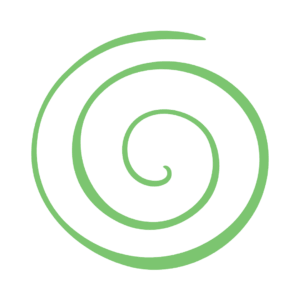 green swirl icon
