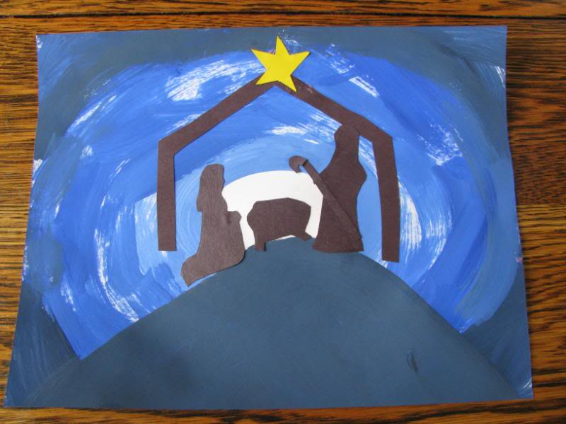 Christmas artist study of Nativities