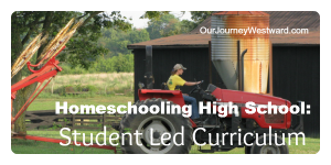 Student Planned Classes to Homeschool High School